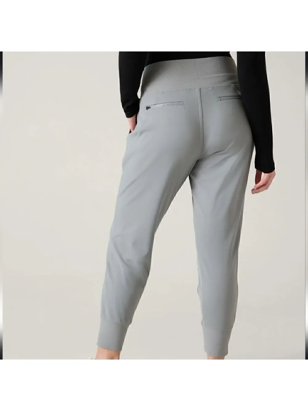 NWT Fabletics VENICE MID RISE JOGGER Size 1X Color: Storm Cloud
